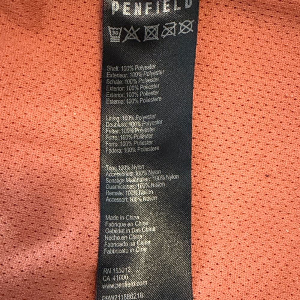 Penfield Fleece Vest size M - Picture 9 of 13